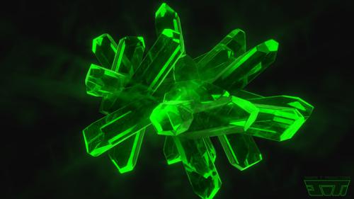 Green Crystal Shader Setup and Model (Totally not Tiberium) preview image